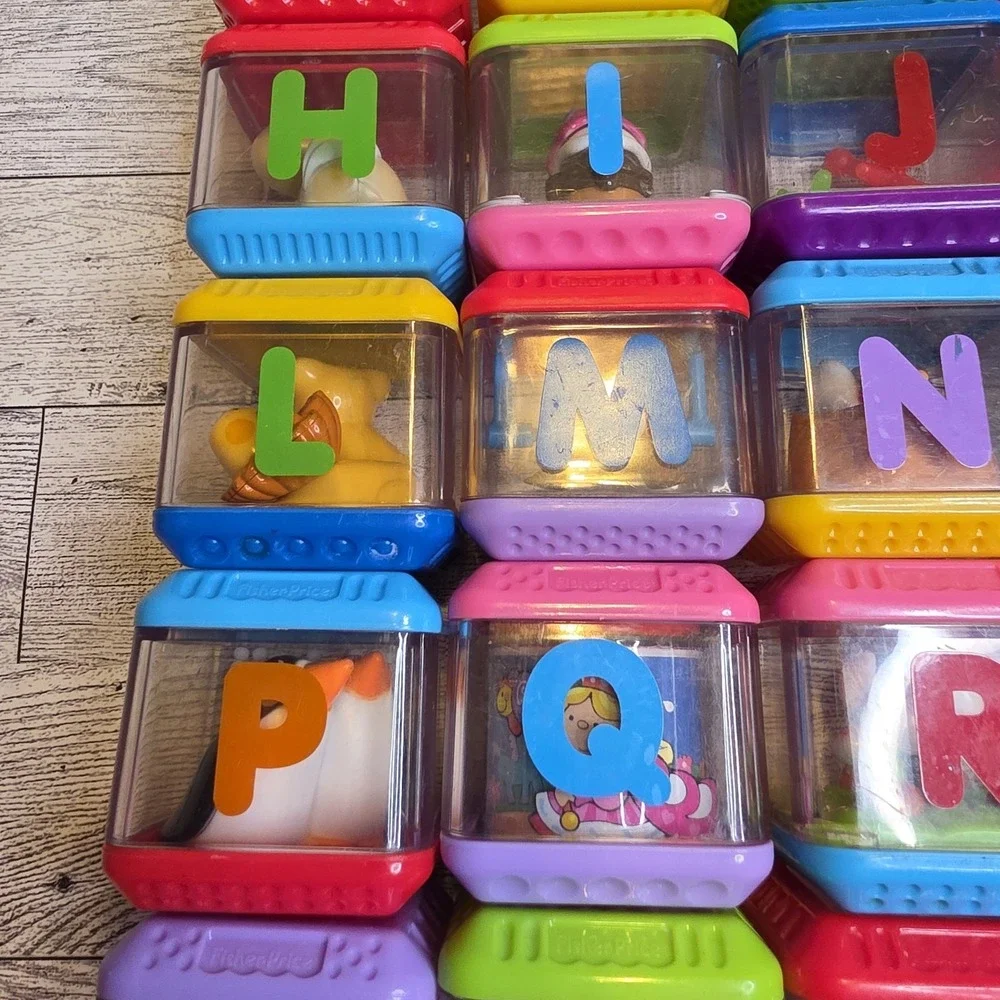 Fisher Price Peek a Boo Blocks Alphabet 2